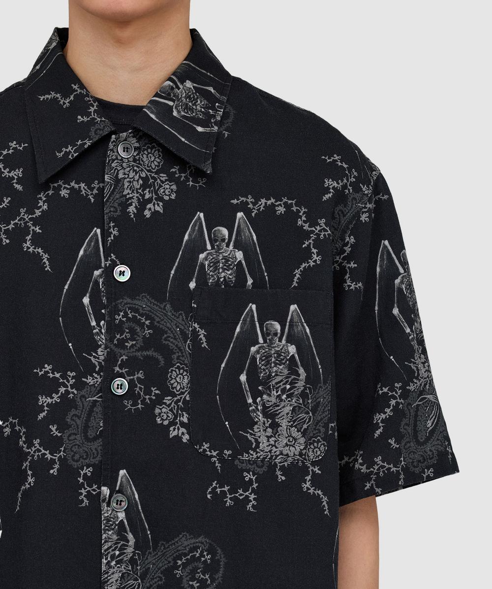 Our Legacy Every short sleeve shirt | DEATH PAISLEY PRINT | SEVENSTORE