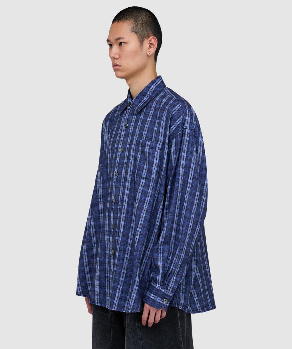 Our Legacy Borrowed shirt | CHECK PLEASE PRINT | SEVENSTORE