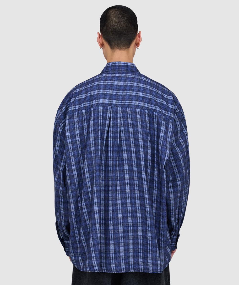 Our Legacy Borrowed shirt | CHECK PLEASE PRINT | SEVENSTORE