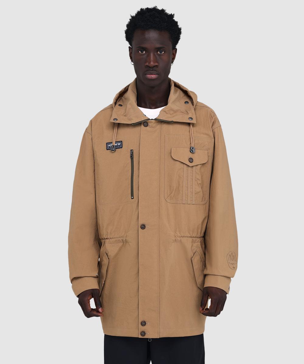 adidas SPZL Longridge SPZL parka jacket | CARDBOARD | SEVENSTORE