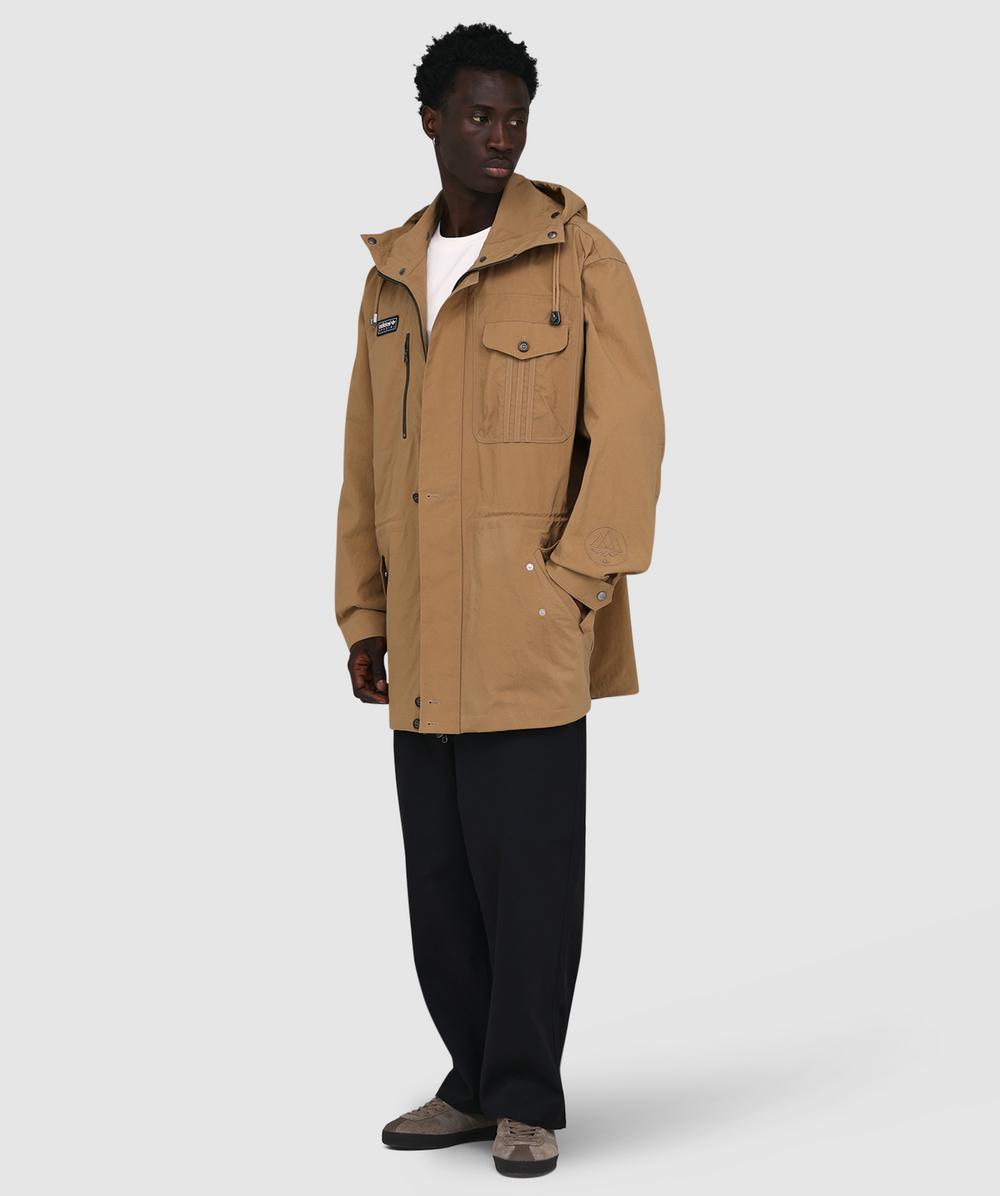 adidas SPZL Longridge SPZL parka jacket | CARDBOARD | SEVENSTORE