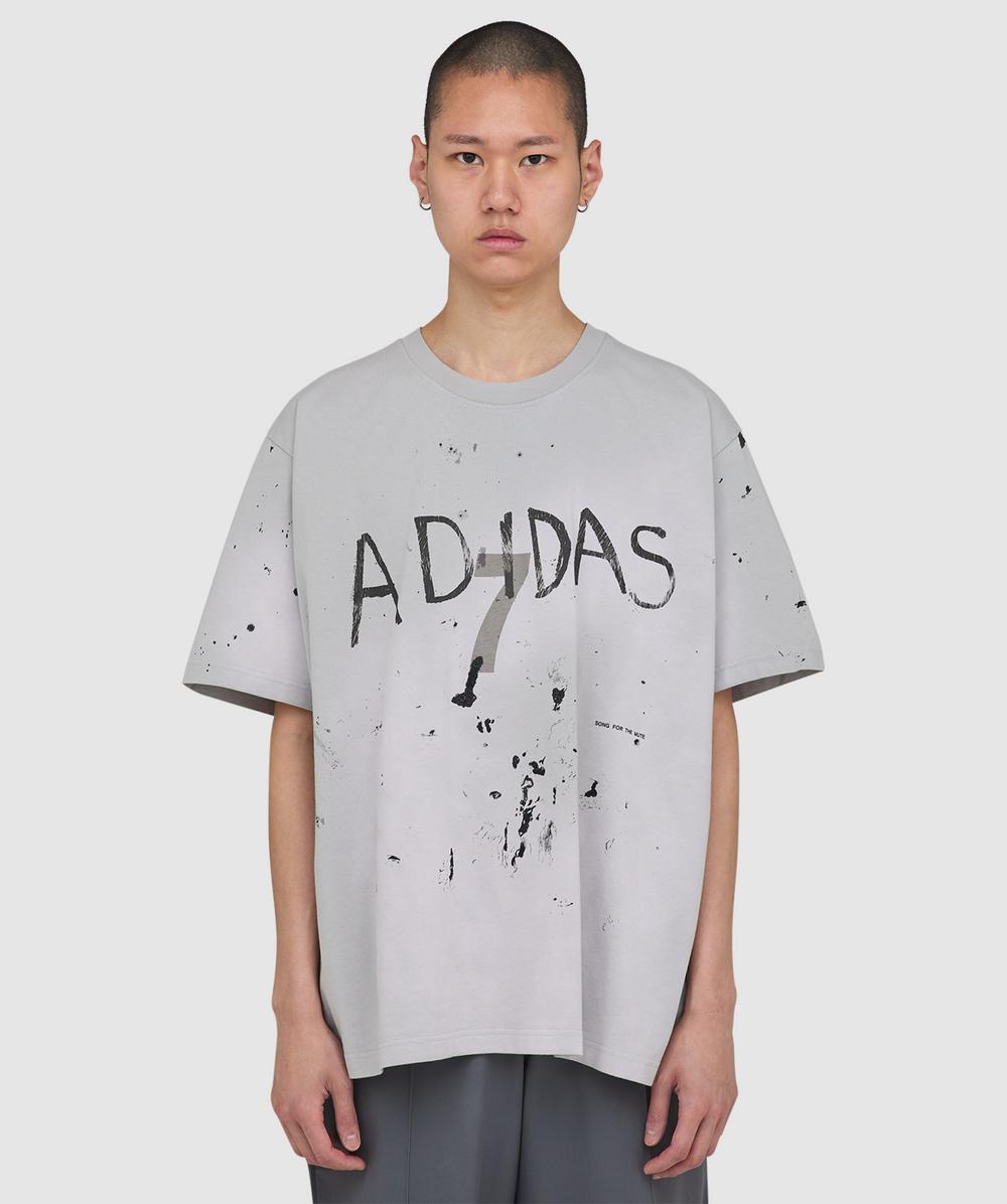 Adidas Men's Grey X Song For The Mute Adi007 T-Shirt ( Two - M) - Size M