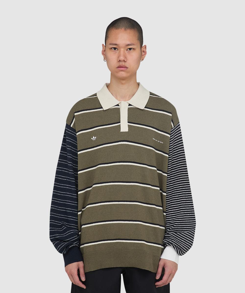 adidas x Song For The Mute ADI007 long sleeve t-shirt | OLIVE