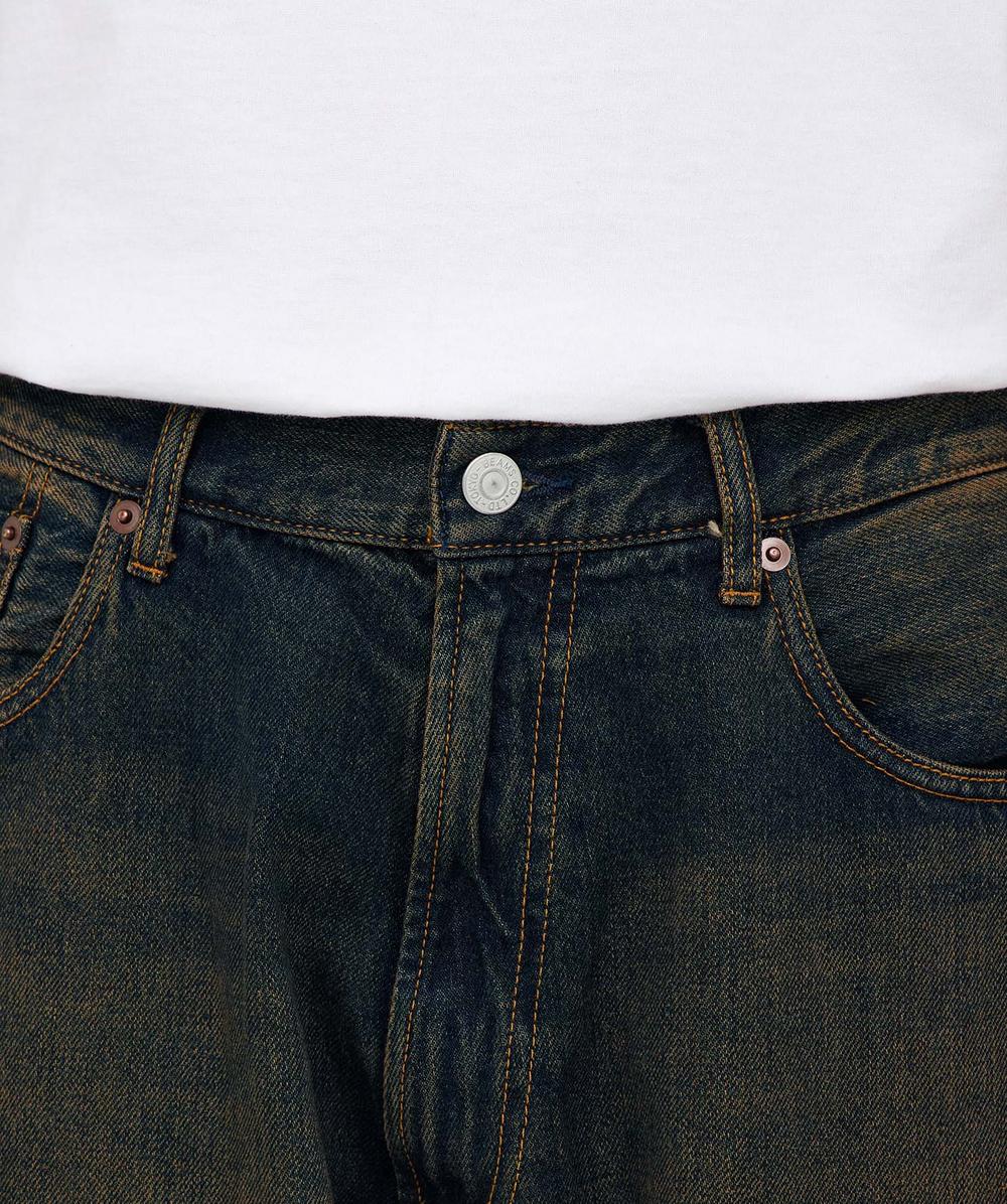 Beams Wide denim jean | DUSTY INDIGO | SEVENSTORE