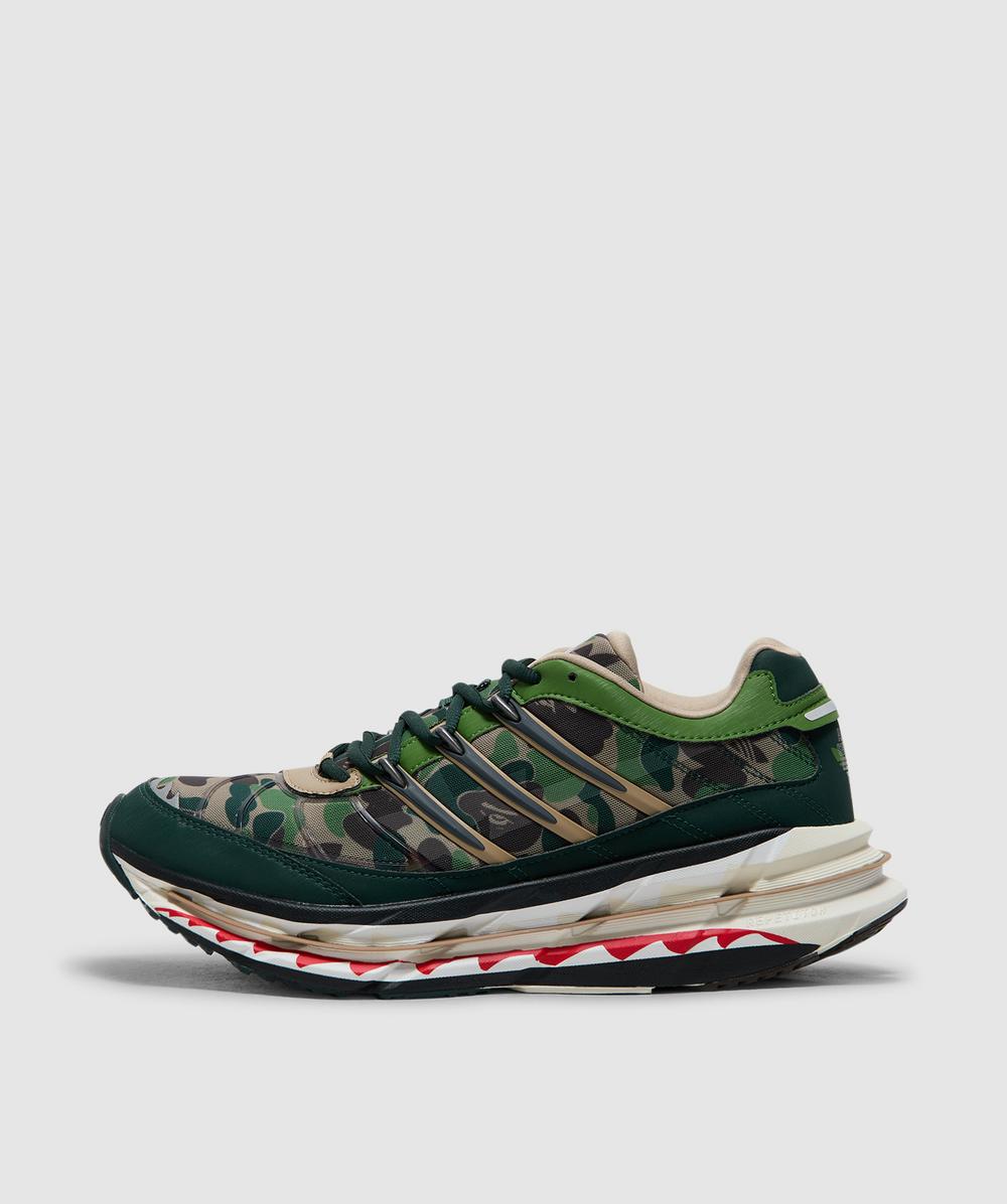 adidas x BAPE adistar HRMY sneaker | HEMP/IRON MET./OFF WHITE