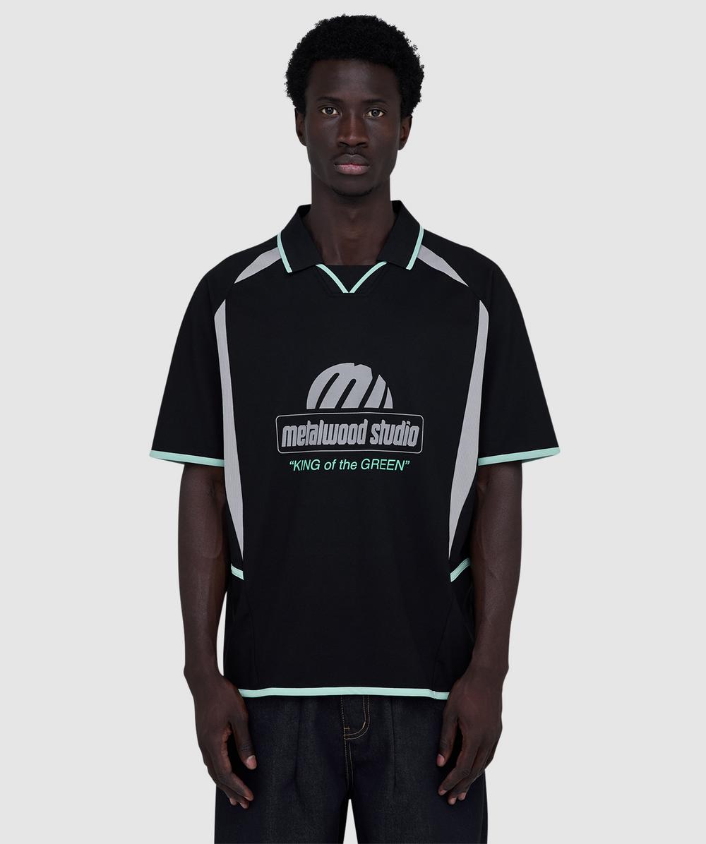 Metalwood King Of The Greens Jersey Shirt In Black