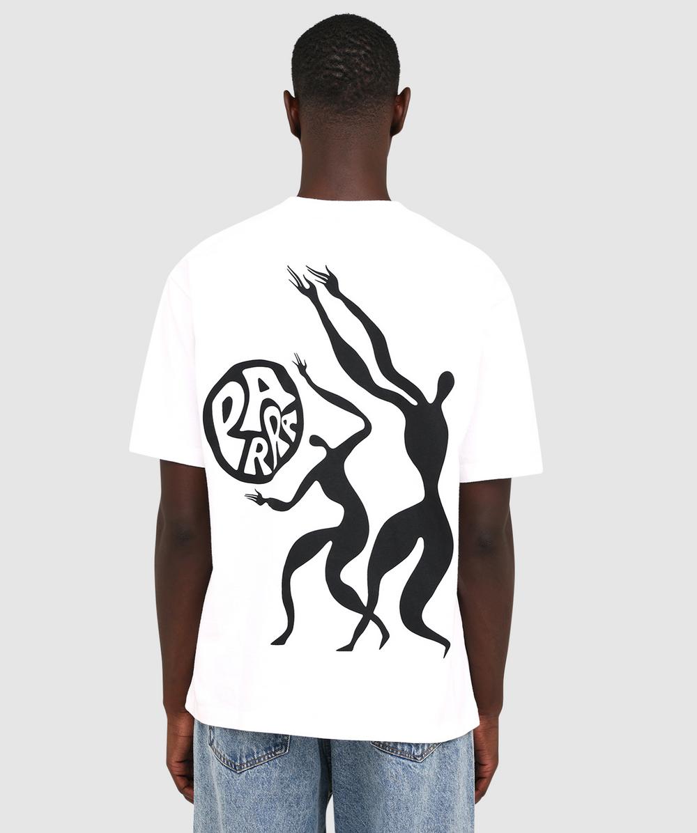 Parra Play Ball T-shirt In White