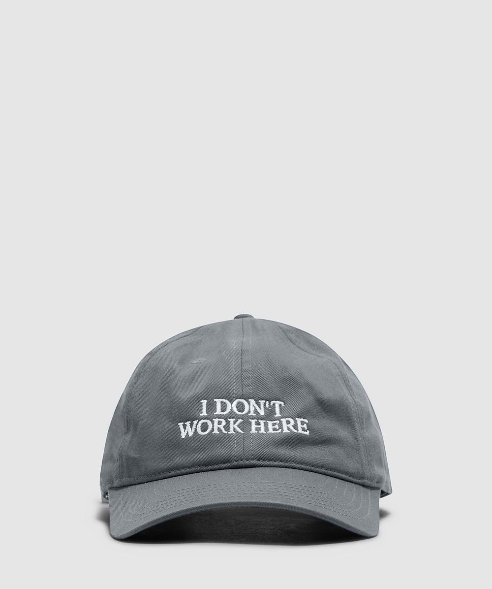 Idea Sorry I Don�t Work Here Cap In Gray