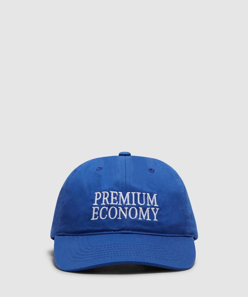 Idea Rganic Cotton Embroidered Baseball Cap In Blue