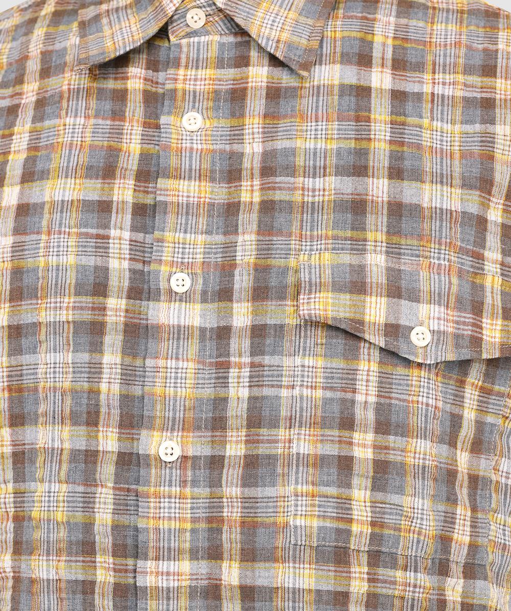 FrizmWORKS Uneven check shirt | YELLOW | SEVENSTORE