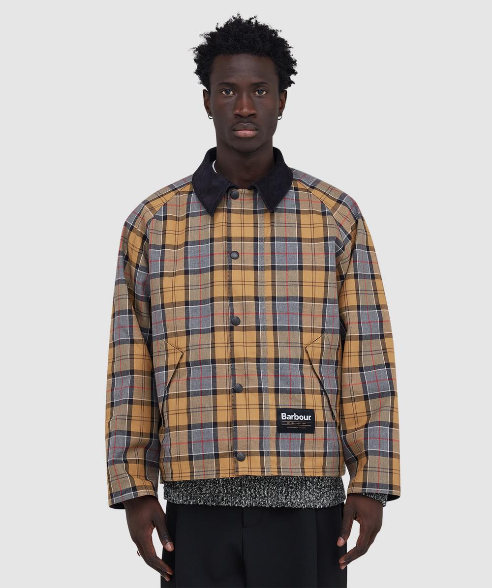 Barbour Reversible transporter casual jacket | ASPHALT GREY