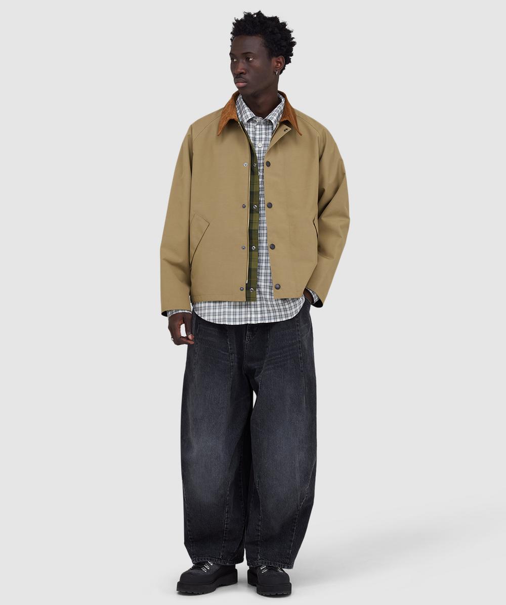 Barbour Reversible transporter casual jacket | BLEACHED OLIVE
