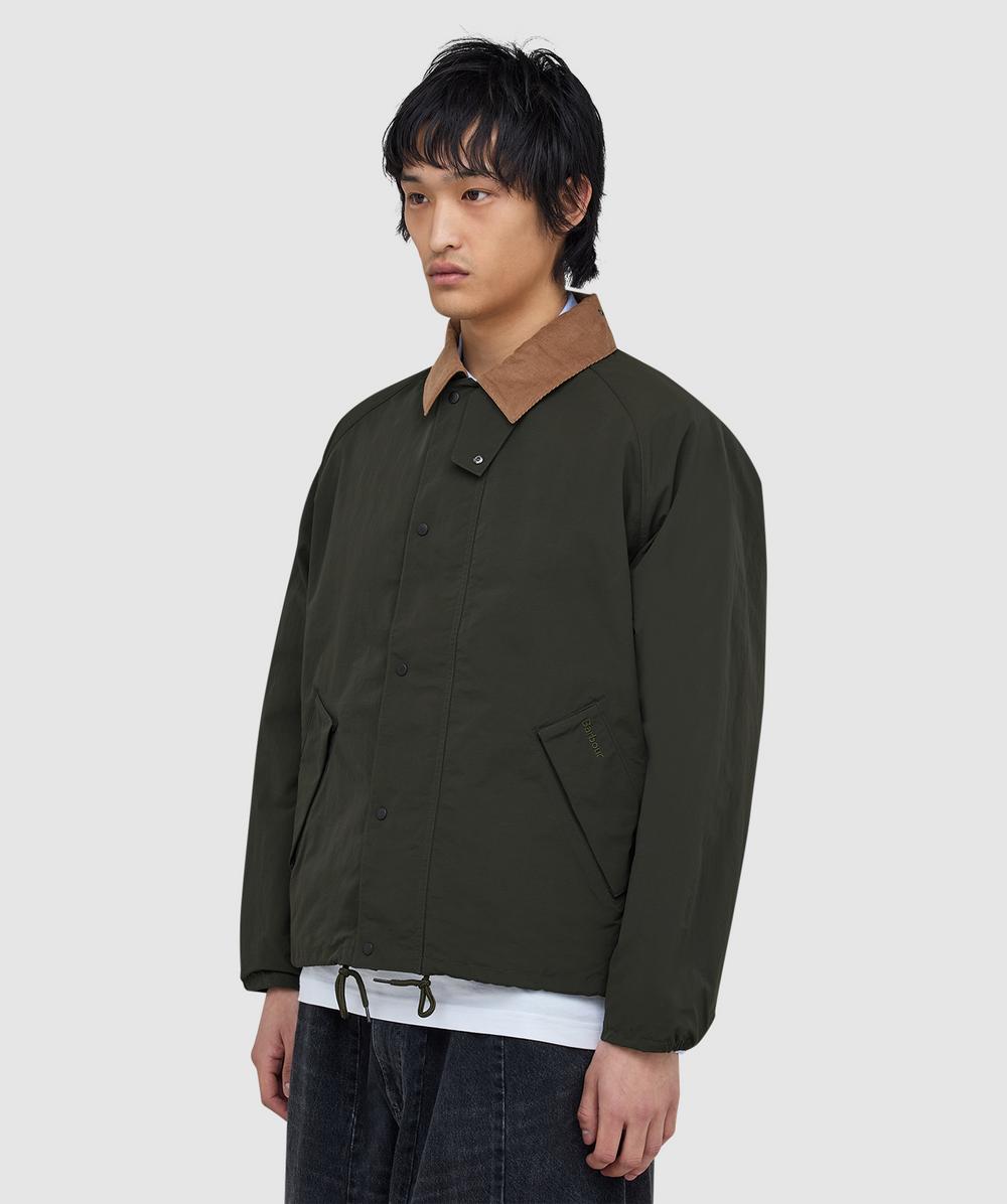 Barbour Transport nylon casual jacket | SAGE | SEVENSTORE