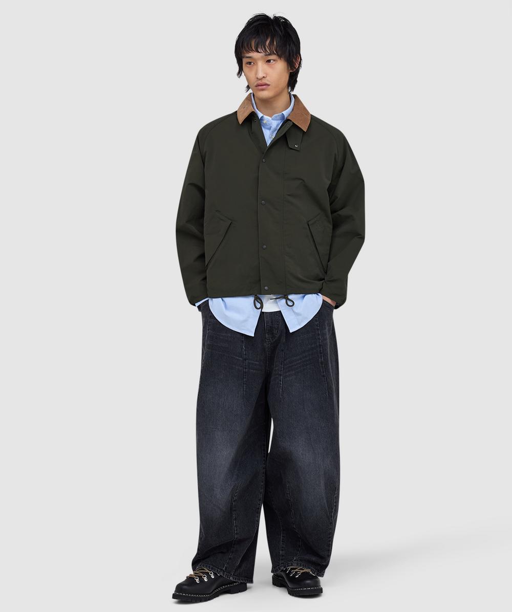 Barbour Transport nylon casual jacket | SAGE | SEVENSTORE
