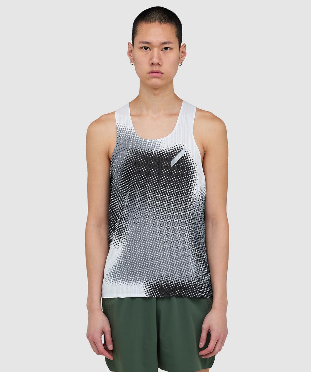 Soar Race Vest In Gray