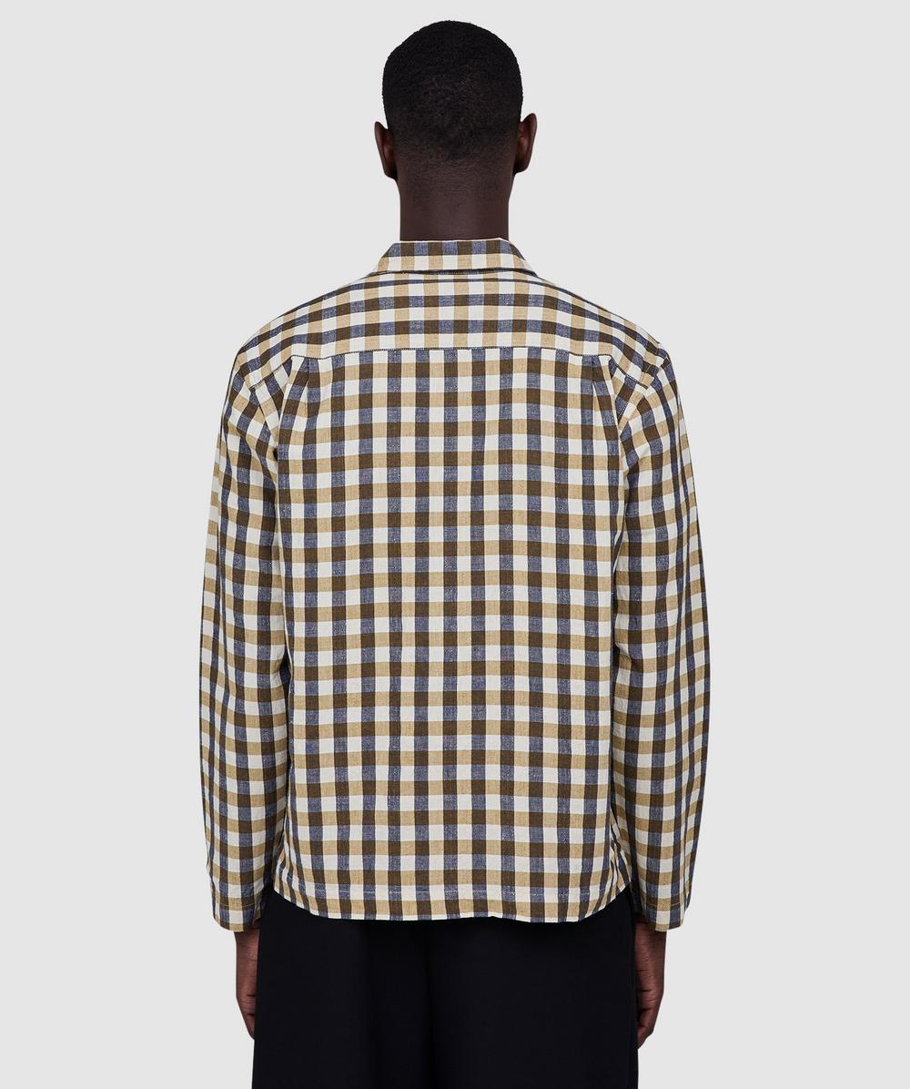 ゆゆ Universal Works Zip shirt jacket | OLIVE | SEVENSTORE
