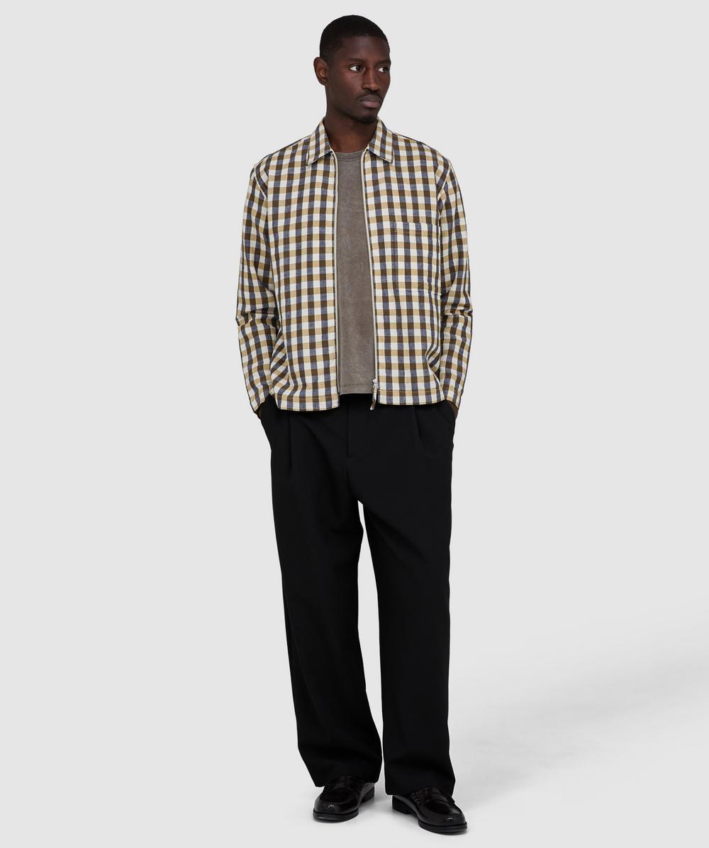 Universal Works Zip shirt jacket | OLIVE | SEVENSTORE