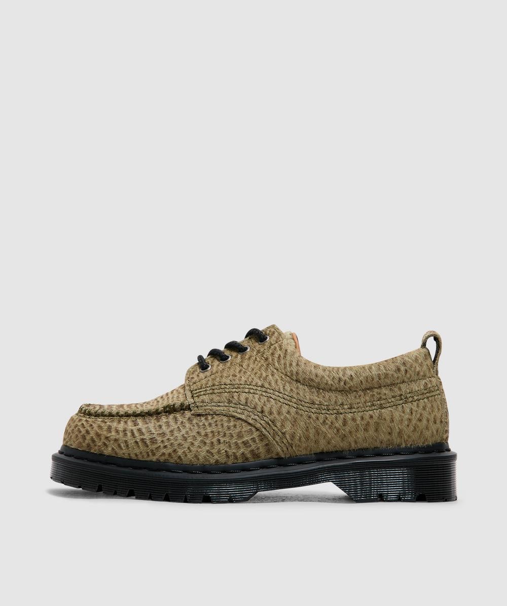 Dr. Martens Lowell 4 Eye Shoe (Olive Green - 7) - Size 7 - Men's, Unisex