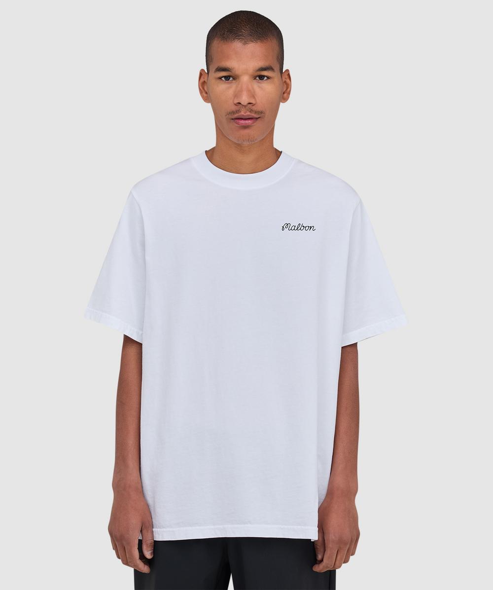 Malbon Golf Bermuda baldwin t-shirt | WHITE | SEVENSTORE