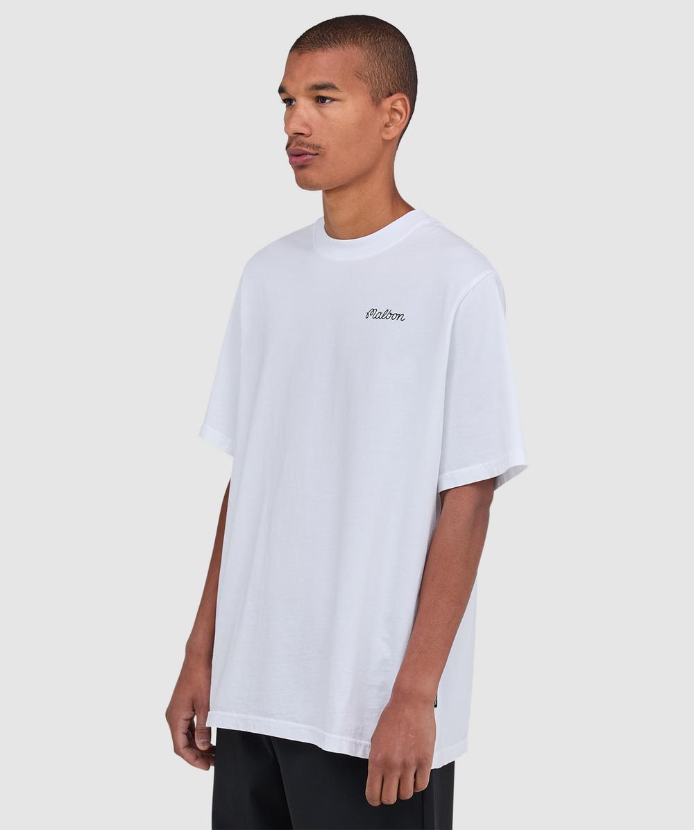 Malbon Golf Bermuda baldwin t-shirt | WHITE | SEVENSTORE