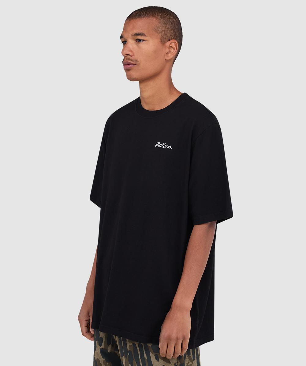 ★malbonマルボン・正規購入品黒TシャツSサイズ★ Malbon Golf Bermuda baldwin t-shirt | BLACK | SEVENSTORE