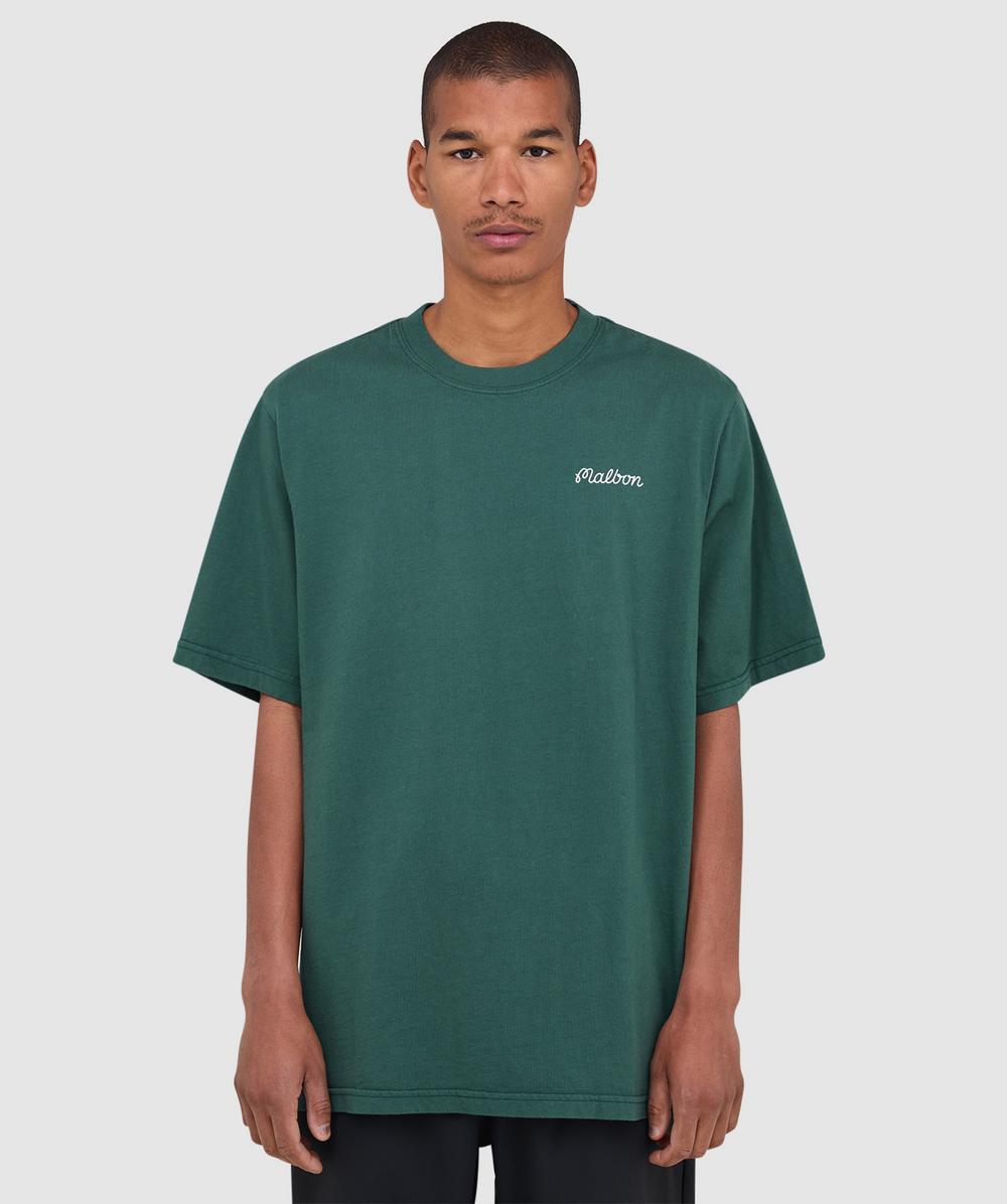 Malbon Golf Men's Green Bermuda Baldwin T-Shirt (Forest - M) - Size M