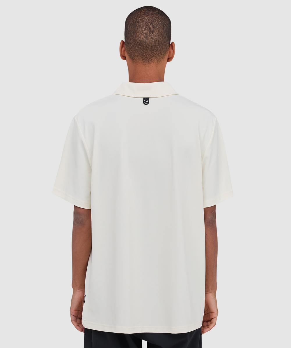 Malbon Golf Fairway polo shirt | IVORY | SEVENSTORE