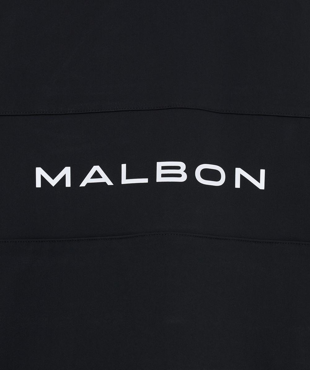 Malbon Golf Performance crew popover sweater | BLACK | SEVENSTORE