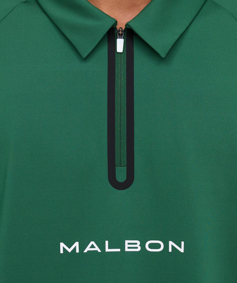 Malbon Golf Performance zip polo shirt | EDEN | SEVENSTORE