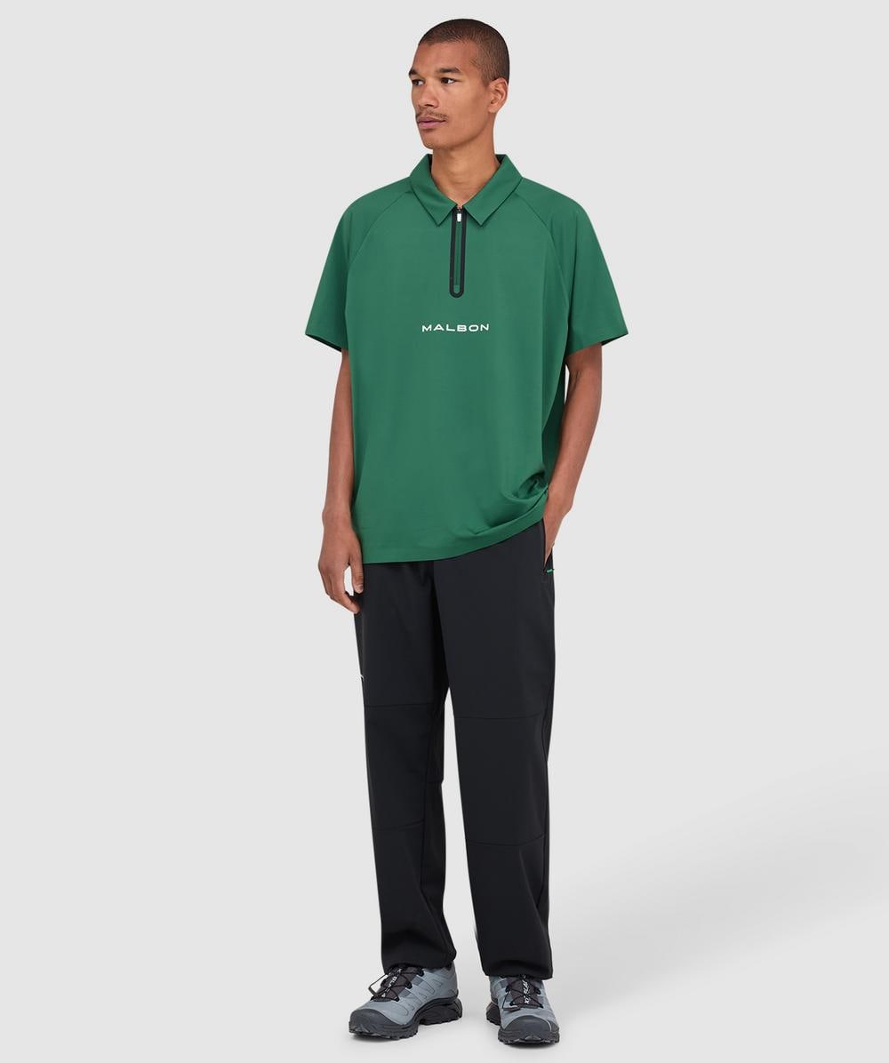 Malbon Golf Performance zip polo shirt | EDEN | SEVENSTORE