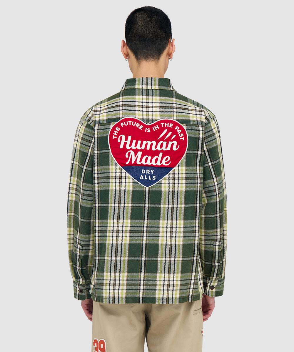Human Made Check shirt | GREEN | SEVENSTORE