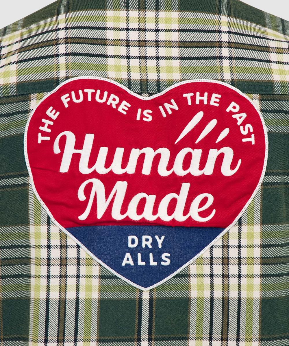 Human Made Check shirt | GREEN | SEVENSTORE
