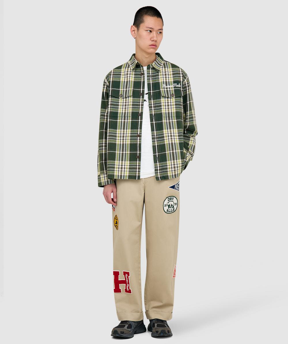 Human Made Check shirt | GREEN | SEVENSTORE