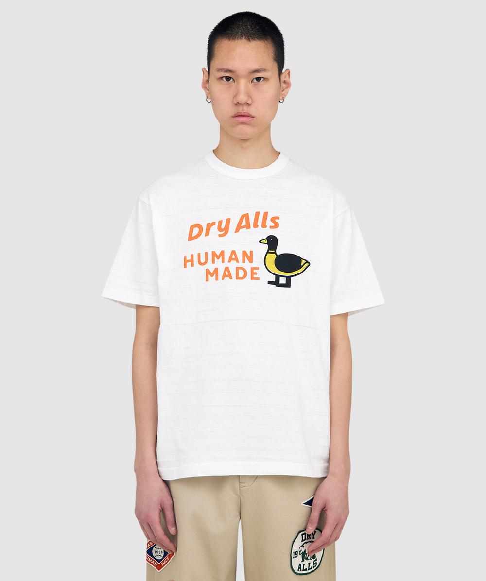 Human Made Dry Alls Yellow Duck T-shirt In White