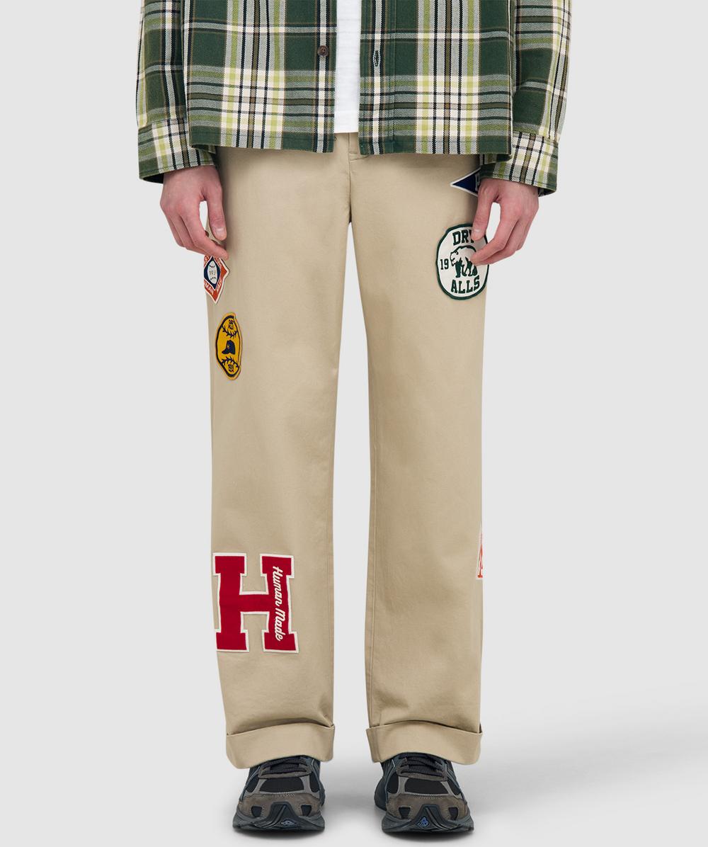 Human Made College Pant In Neutral