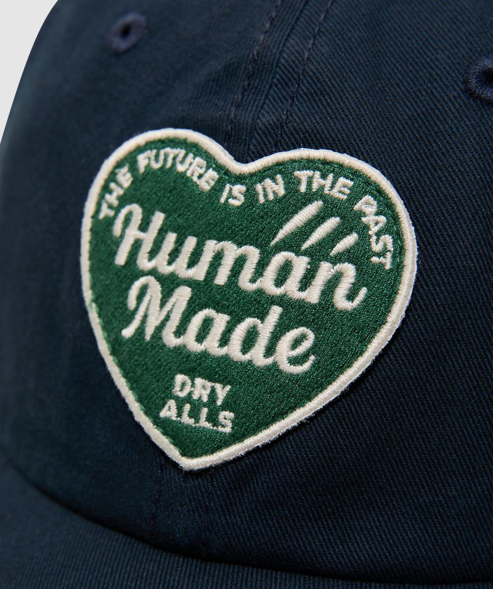 Human Made 6 panel twill cap | NAVY | SEVENSTORE