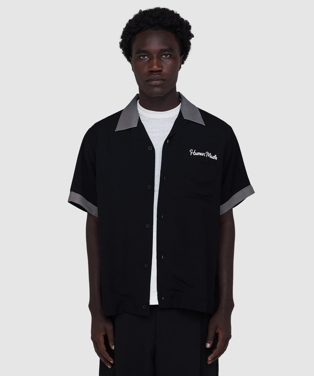 Human Made Bowling Shirt In Black