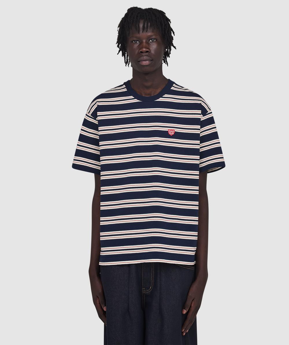 Human Made Striped T-shirt In Blue