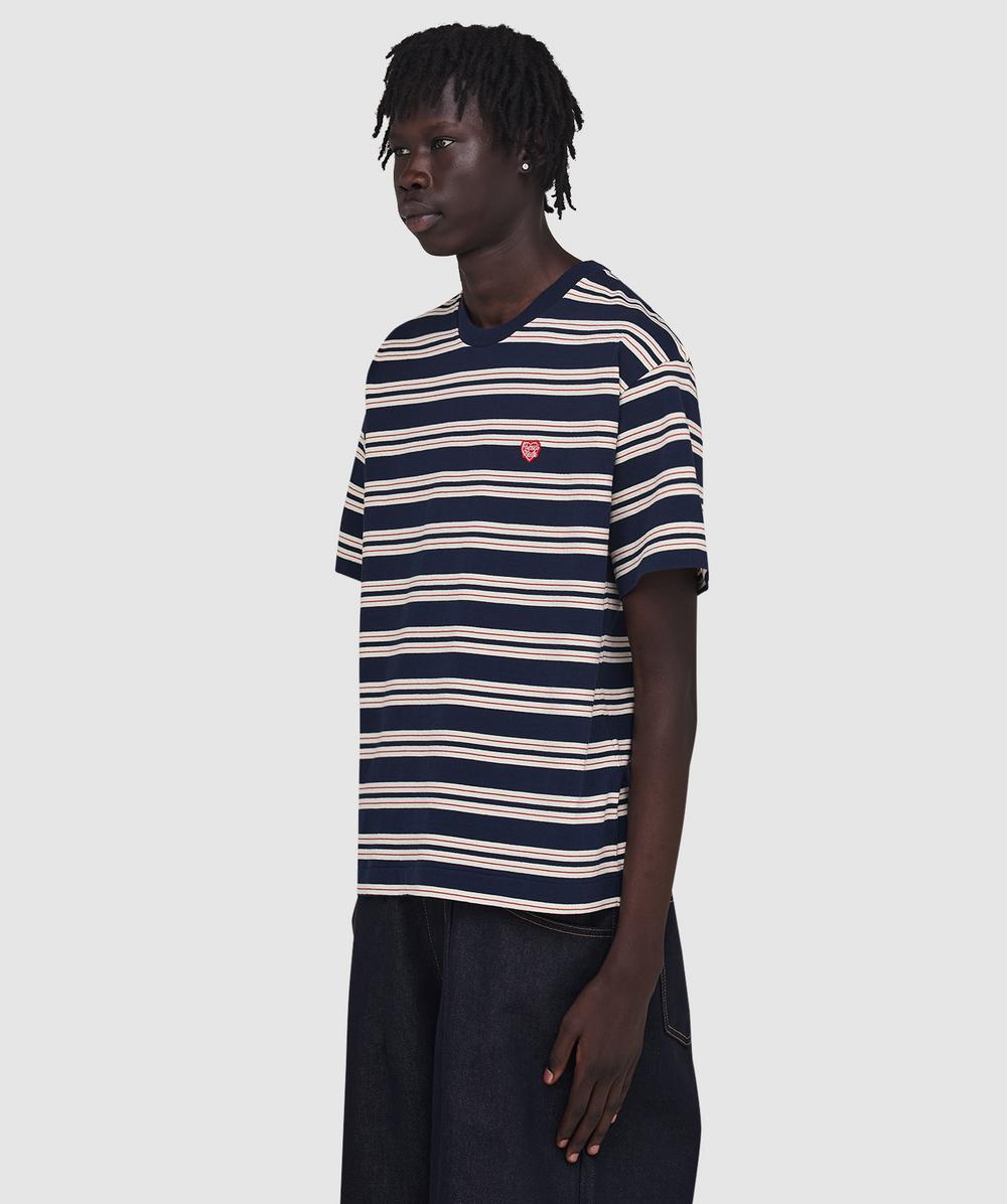 Human Made Striped t-shirt | BLACK | SEVENSTORE