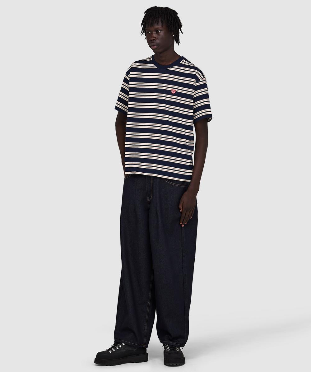 Human Made Striped t-shirt | BLACK | SEVENSTORE