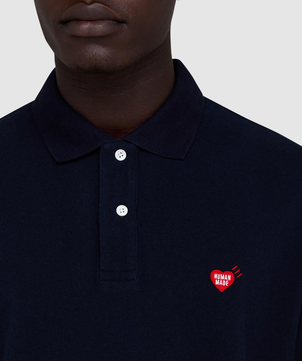 HUMAN MADE POLO SHIRT ネイビー　ポロシャツ Human Made Polo shirt | NAVY | SEVENSTORE