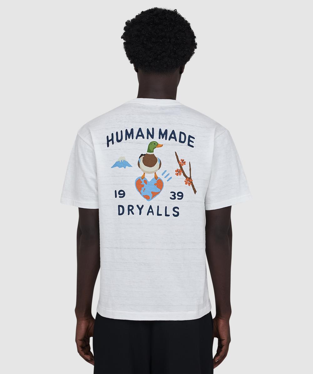 Human Made Duck On Top Of The World T-shirt In White