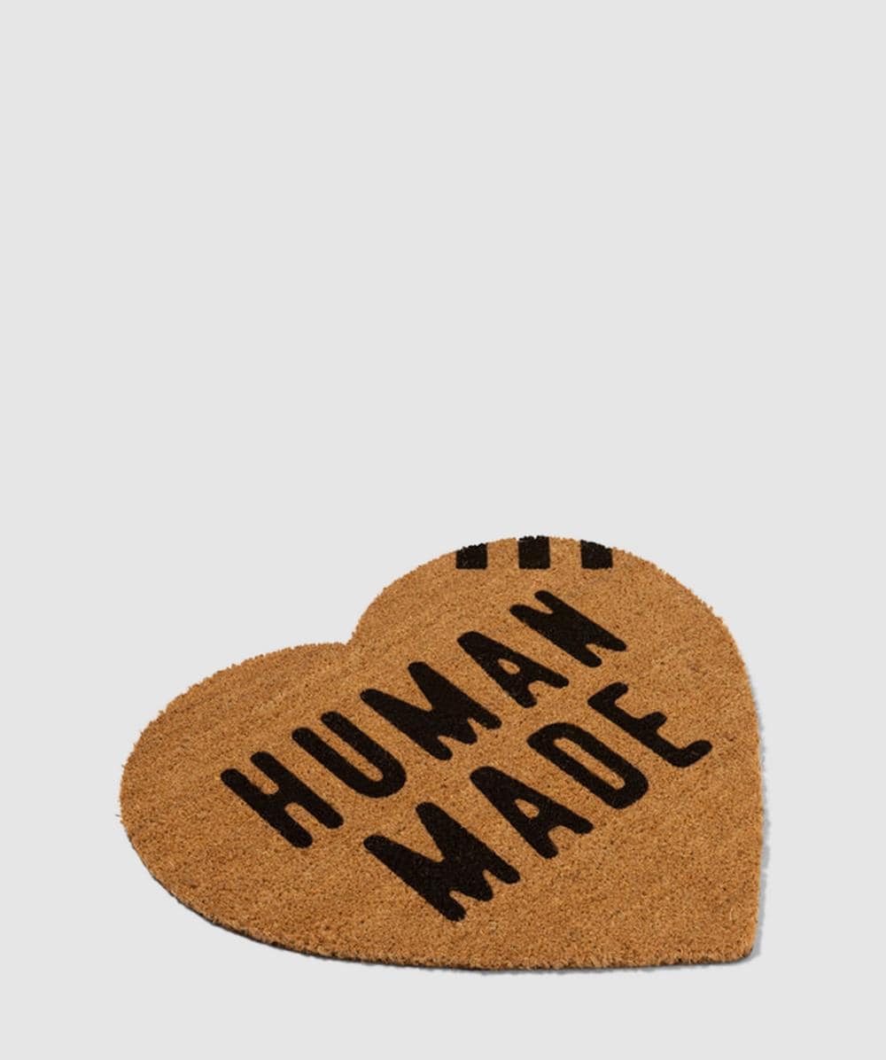HUMAN MADE HEART RUG LARGE ハートラグ　ラージ　マット Human Made Large heart door mat | BROWN | SEVENSTORE
