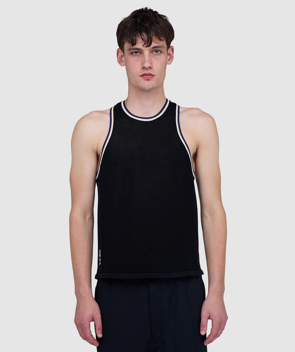 adidas Originals by Wales Bonner Y3 Knit Vest (Black - L) - Size L, Male