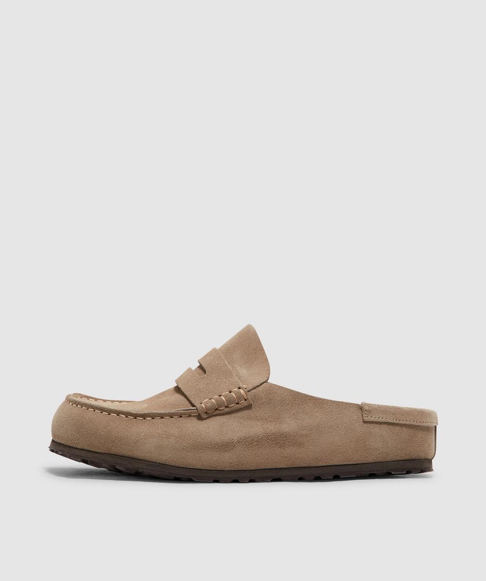 Birkenstock Naples Wrapped Loafer In Brown