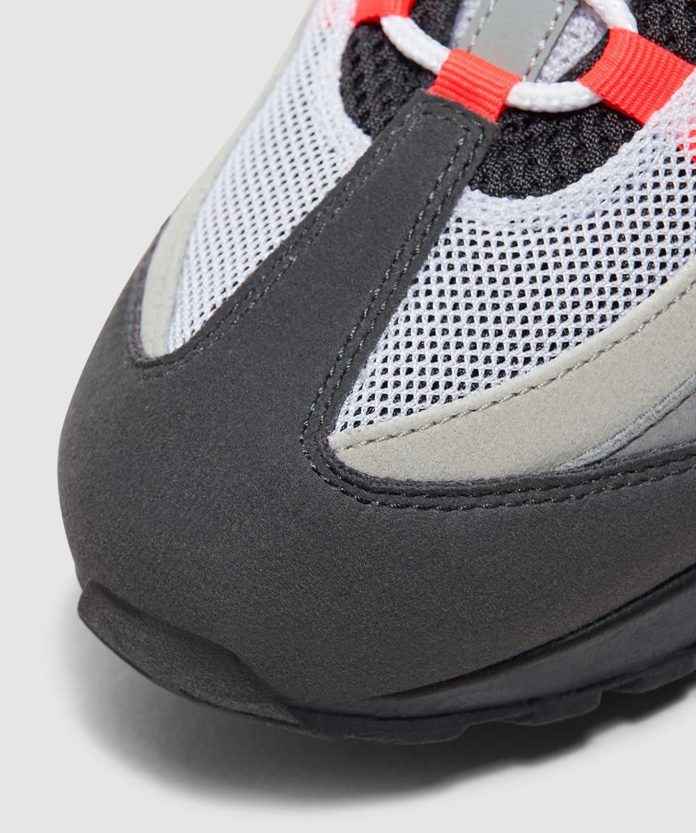 Nike Air max 95 'Solar Red' sneaker | BLACK/SOLAR RED-MEDIUM