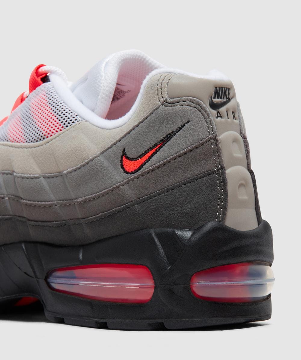 Nike Air max 95 'Solar Red' sneaker | BLACK/SOLAR RED-MEDIUM ASH