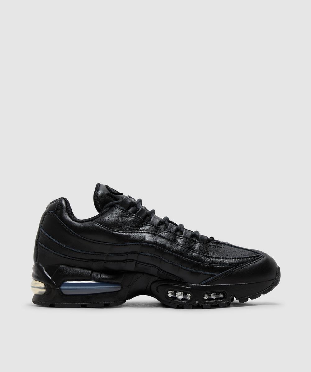 Nike Air Max 95 Big Bubble 'Triple Black Leather' QS sneaker