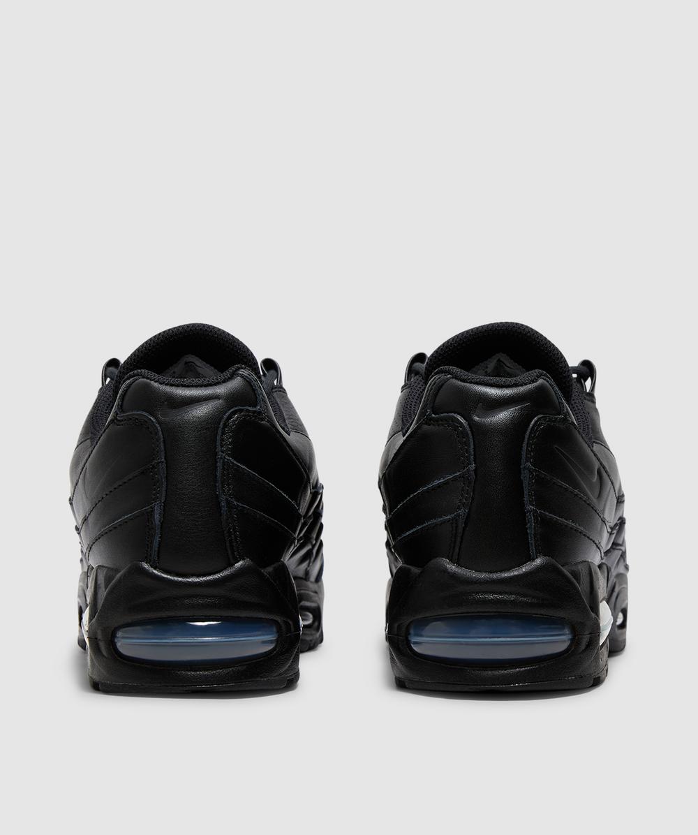 Nike Air Max 95 Big Bubble 'Triple Black Leather' QS sneaker