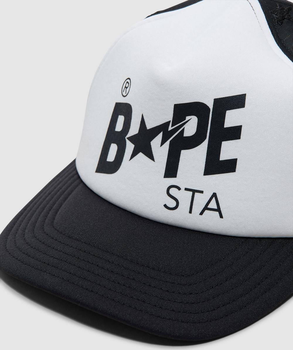 BAPE - A Bathing Ape STA mesh cap | BLACK | SEVENSTORE